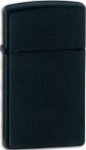 Zippo Windproof Lighter - 1618 SLIM BLACK MATTE