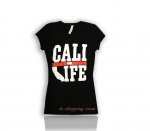 Women Funny T-Shirt " Cali Life" S M L XL