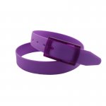 Rubber Candy Color Belt Purple