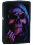 Zippo 28306 Classic Grim Reaper Black Matte Windproof Lighter