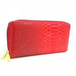 Double Zip Clutch wallet with Round buckle Multi Color