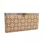Zebra Clutch wallet with Round buckle Multi Color