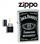 Zippo Jack Daniels Street Chrome Lighter Genuine Windproof 24779