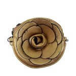 Women's Rose Small Crossbody Bag With Multi Colors "Gold"