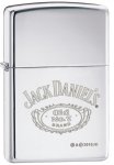 Zippo Lighter - Jack Daniel's Logo Chrome 250JD.321
