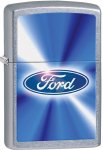 Zippo Ford Oval Logo Street Chrome Windproof Lighter 28455