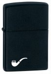 Zippo 218PL Pipe Insert Black Matte Pocket Windproof Lighter