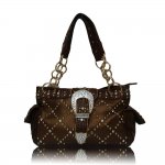 Western Style Buckle Handbags "Bronze"