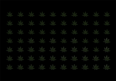 A071a Marijuana Leafs - Click Image to Close